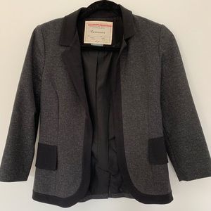 Anthropologie grey blazer. Size 2
